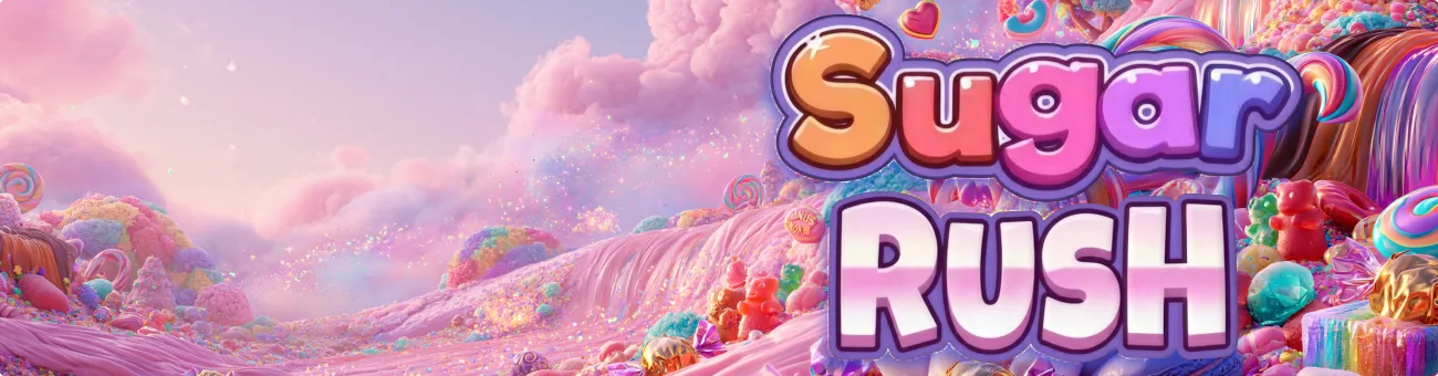 Sugar rush slot Banner 3